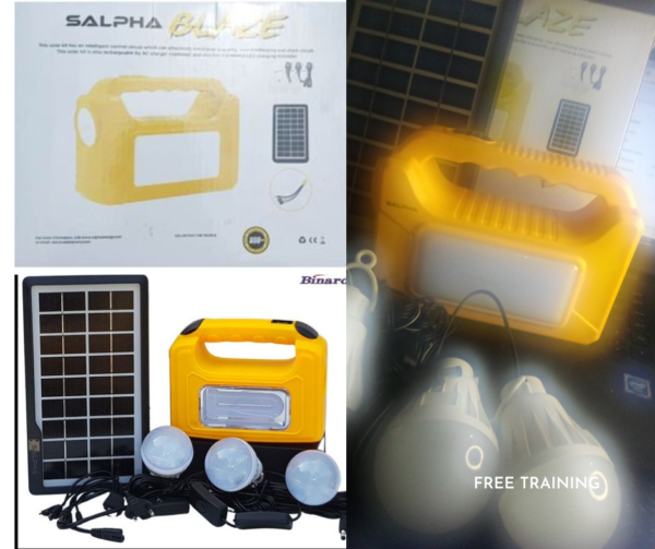 Salpha blaze solar lighting kits