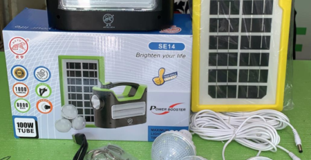 power booster solar lighting kit