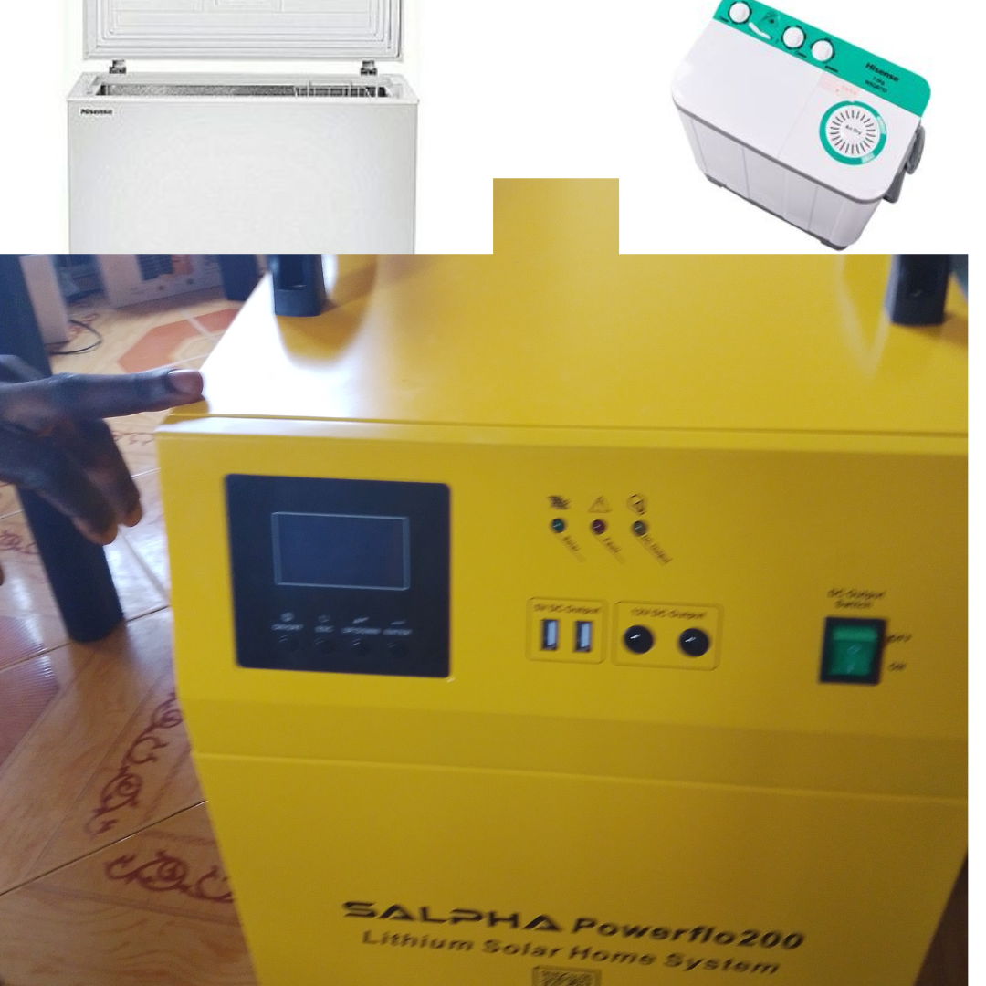 salpha powerflo 200 generator, 1.5 kv solar generator