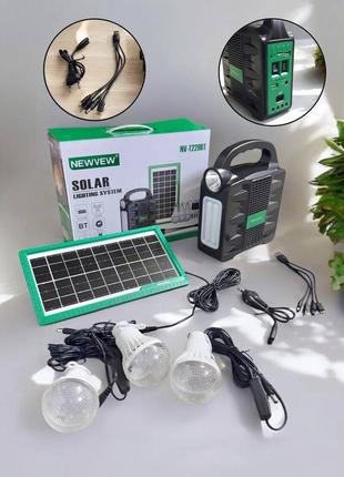 new vew solar lighting kit with bluetooth